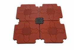 Cement Parking Tile 1x1 ft — M30 Shot-Blasted